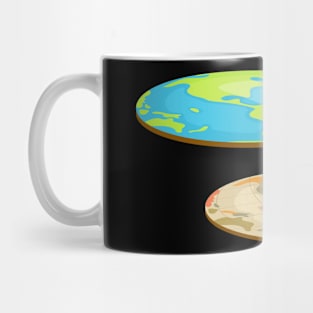 flat earth parody Mug